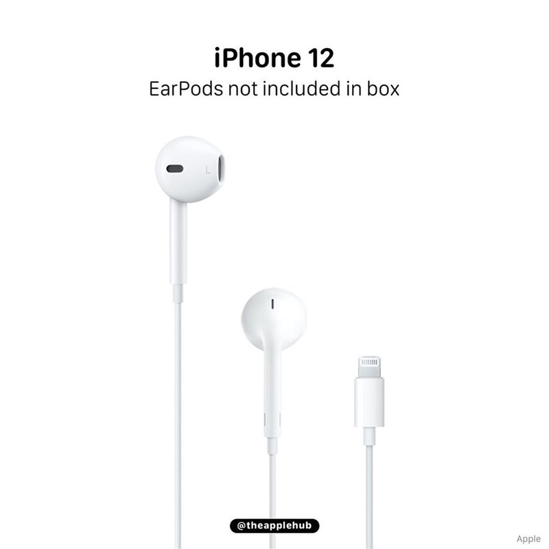 Dòng iPhone 12 sắp ra mắt có thể không đi kèm với tai nghe EarPods trong hộp đựng