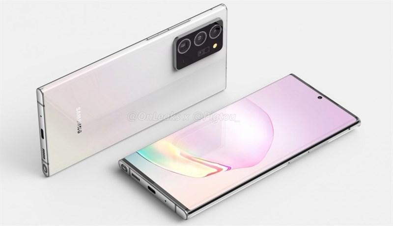 Galaxy Note 20+ lần đầu lộ ảnh render