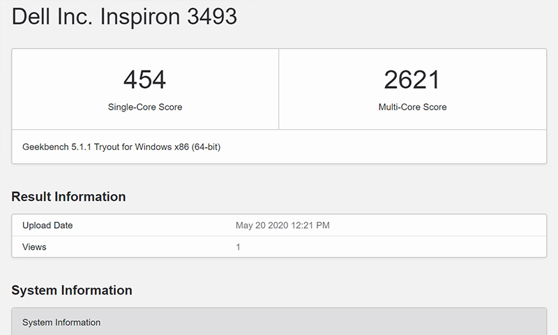 GeekBench đo CPU