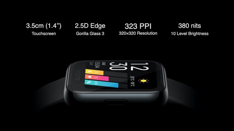 Realme Watch trình làng: Thiết kế đẹp như Apple Watch, đo nhịp tim thời gian thực, đo lượng oxy trong máu… nhưng giá chỉ 1.2 triệu đồng