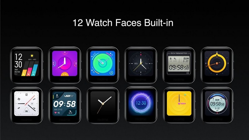 Realme Watch trình làng: Thiết kế đẹp như Apple Watch, đo nhịp tim thời gian thực, đo lượng oxy trong máu… nhưng giá chỉ 1.2 triệu đồng