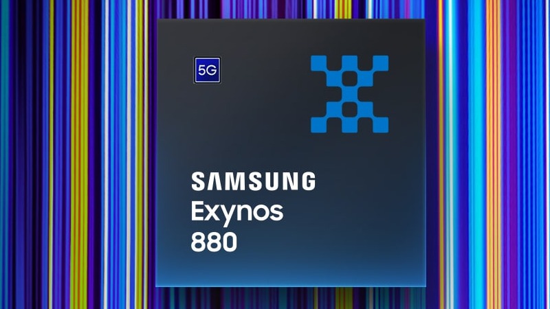 Samsung công bố chip tầm trung Exynos 880 tích hợp modem 5G