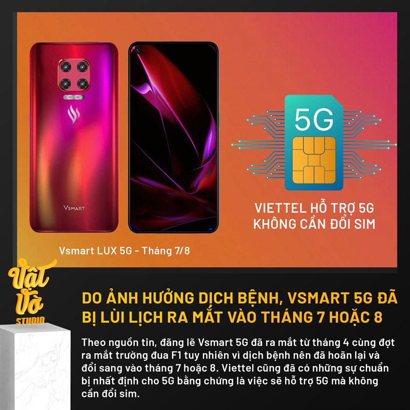 Trong 2 tháng tới, VinSmart có thể ra mắt smartphone 5G và Viettel sẽ đồng hành cùng xu hướng này