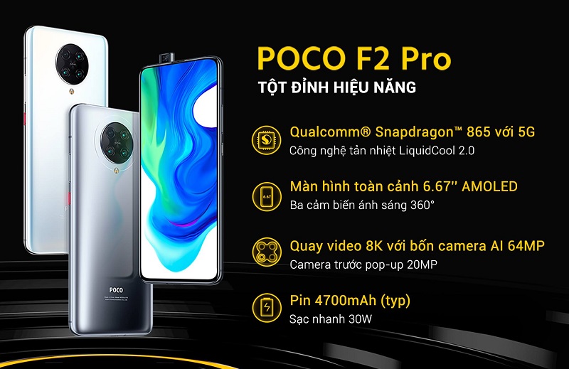 Poco F2 Pro chính thức ra mắt tại Việt Nam