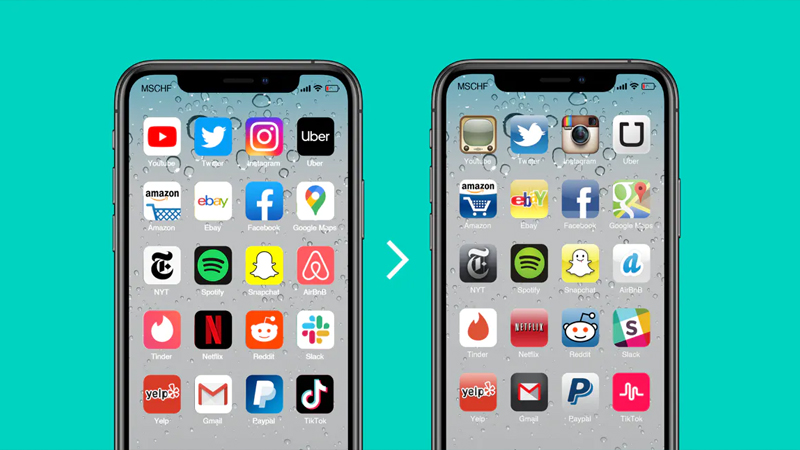 Icon ứng dụng 3D
