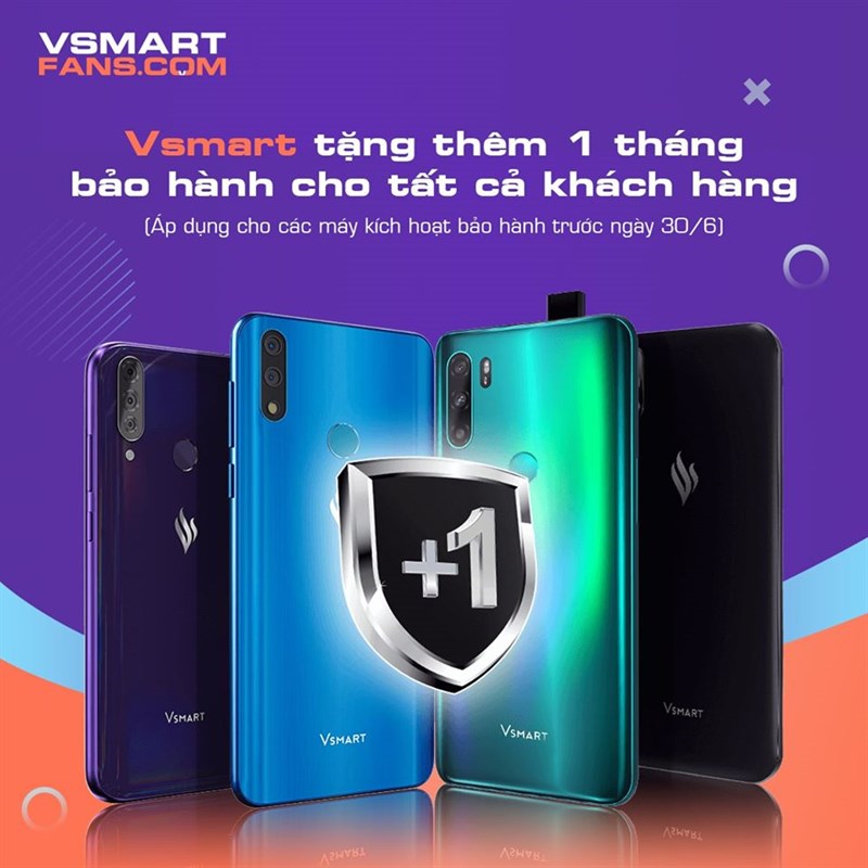 VinSmart tặng thêm 1 tháng bảo hành cho tất cả khách hàng