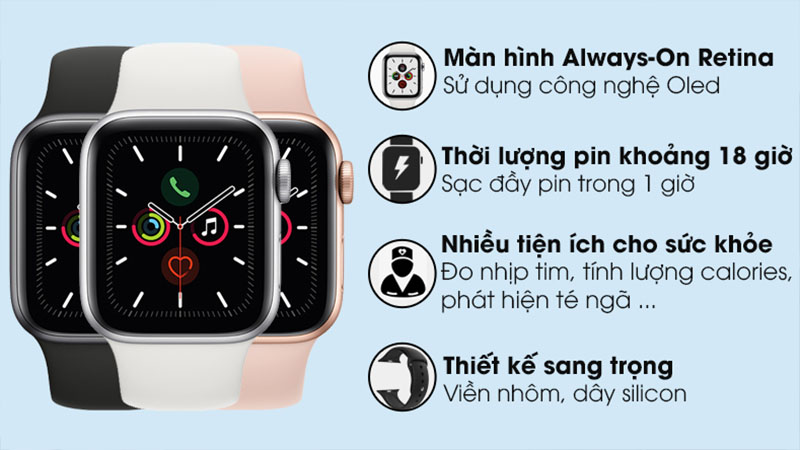 Cấu hình Apple Watch S5 Cấu hình Apple Watch S5