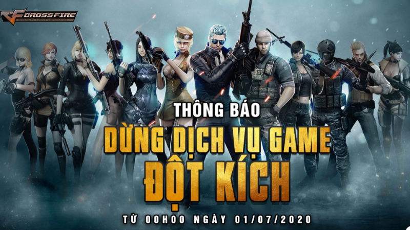 VTC Intecom thông báo khai tử game Đột kích VTC Intecom thông báo khai tử game Đột kích