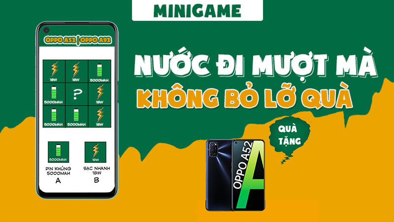Minigame: NƯỚC ĐI MƯỢT MÀ - KHÔNG BỎ LỠ QUÀ Minigame: NƯỚC ĐI MƯỢT MÀ - KHÔNG BỎ LỠ QUÀ