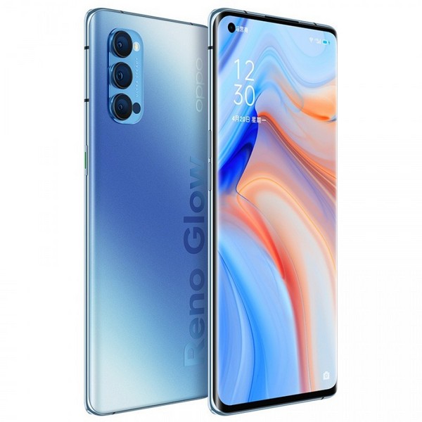 OPPO Reno4 Pro lộ ảnh chính thức với màn hình nốt ruồi tràn cạnh, 3 camera nổi bật ở mặt sau