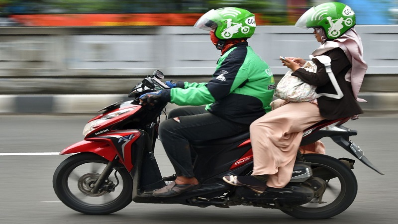 Xe công nghệ GoJek 