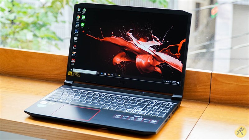 Thiết kế bên ngoài của Acer Nitro 5 Avt