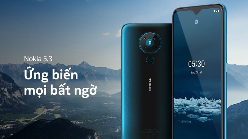 Nokia 5.3 chính thức ra mắt tại Việt Nam Nokia 5.3 chính thức ra mắt tại Việt Nam