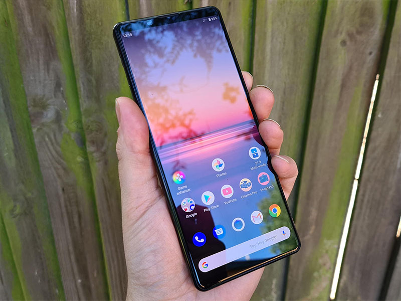 Màn hình chính của Xperia 1 Mark II
