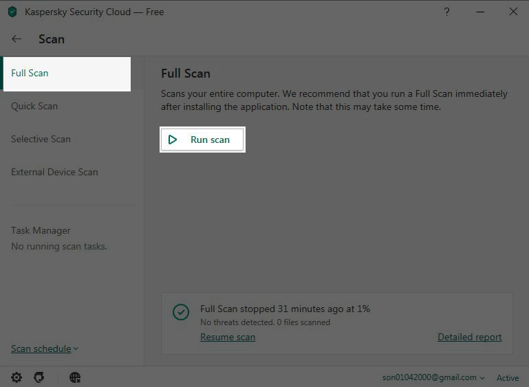 Mẹo cài phần mềm diệt virus Kaspersky hoàn toàn miễn phí Mẹo cài phần mềm diệt virus Kaspersky hoàn toàn miễn phí