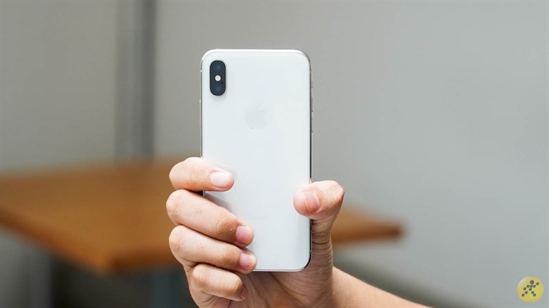 mặt lưng của iPhone X