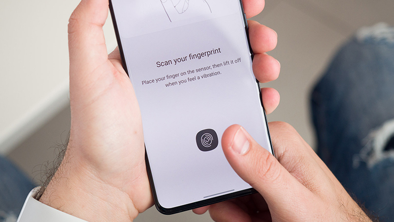 Cảm biến vân tay Samsung Galaxy S20