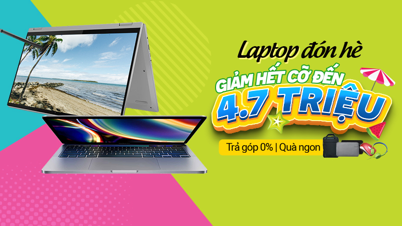 Laptop ưu đãi tháng 7