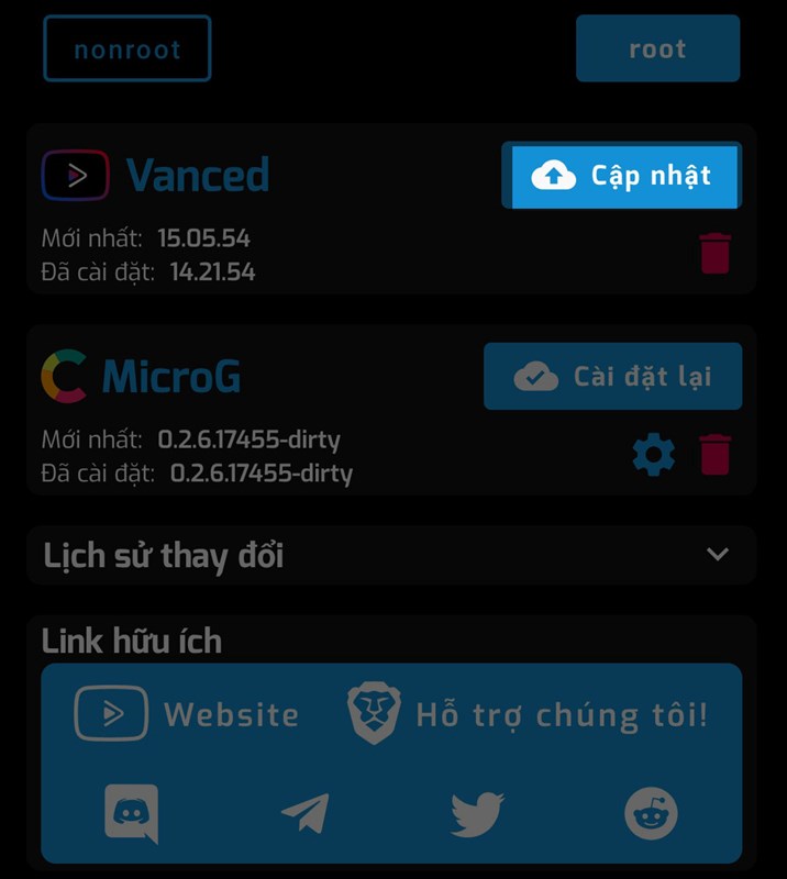 Mẹo cài đặt Youtube Vanced với ứng dụng Vanced Manager Mẹo cài đặt Youtube Vanced với ứng dụng Vanced Manager