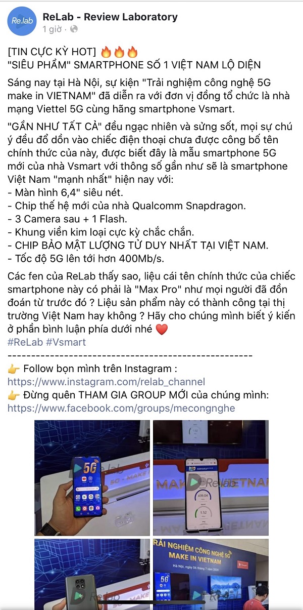 Siêu phẩm smartphone 5G thương hiệu Việt lộ diện, 3 camera sau, đi kèm chip bảo mật lượng tử duy nhất tại Việt Nam