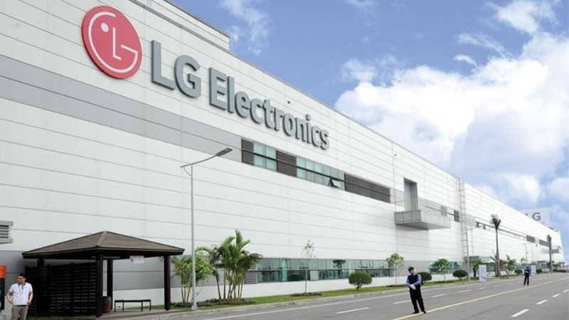 Nhà máy LG Electronics đặt tại KCN Tràng Duệ, Hải Phòng