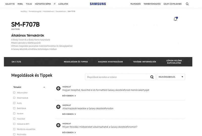 Smartphone màn hình gập Galaxy Z Flip 5G có mặt trên trang web hỗ trợ, ngày ra mắt đã đến gần rồi Smartphone màn hình gập Galaxy Z Flip 5G có mặt trên trang web hỗ trợ, ngày ra mắt đã đến gần rồi