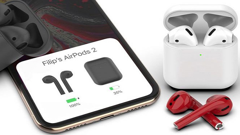 Tai nghe AirPods 2 sạc không dây Apple MRXJ2