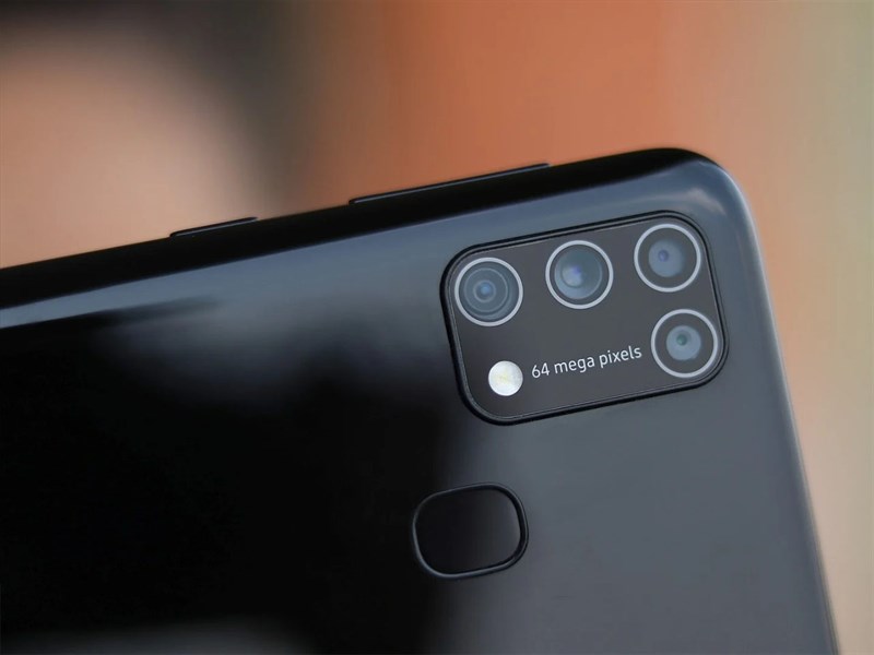 Thiết kế camera sau của Galaxy M31 Thiết kế camera sau của Galaxy M31