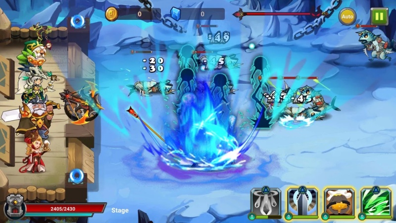 Hình ảnh trong game Castle Defender Premium: Hero Idle Defense TD Hình ảnh trong game Castle Defender Premium: Hero Idle Defense TD