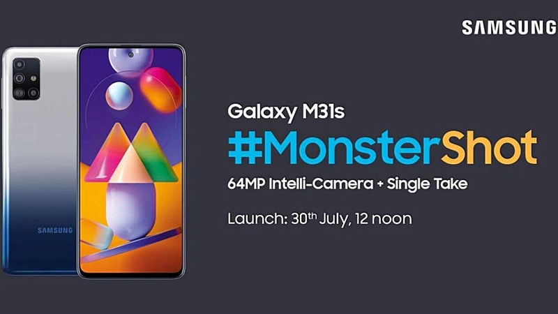 Galaxy M31s với pin 6.000 mAh có mặt trên Google Play Console