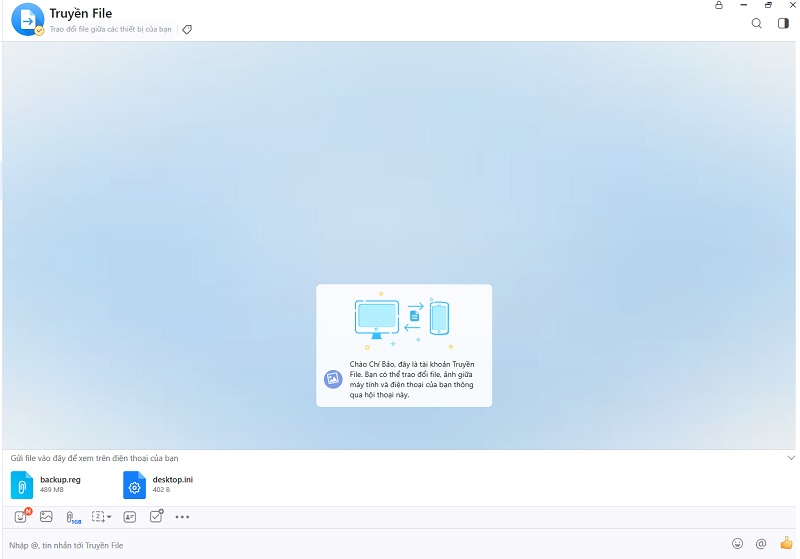 Truyền file giữa máy tính và điện thoại Truyền file giữa máy tính và điện thoại