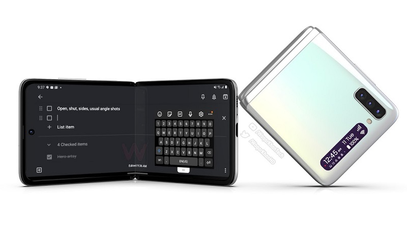 Ảnh Galaxy Z Flip 2 từ tài khoản Waqar Khan Ảnh Galaxy Z Flip 2 từ tài khoản Waqar Khan