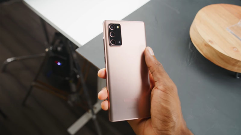 Thiết kế tổng thể của Galaxy Note 20 Thiết kế tổng thể của Galaxy Note 20
