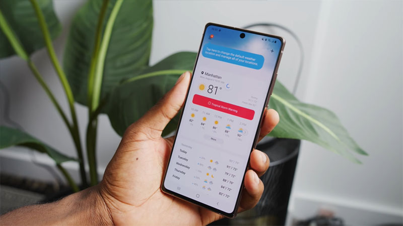 Thiết kế tổng thể của Galaxy Note 20 Thiết kế tổng thể của Galaxy Note 20
