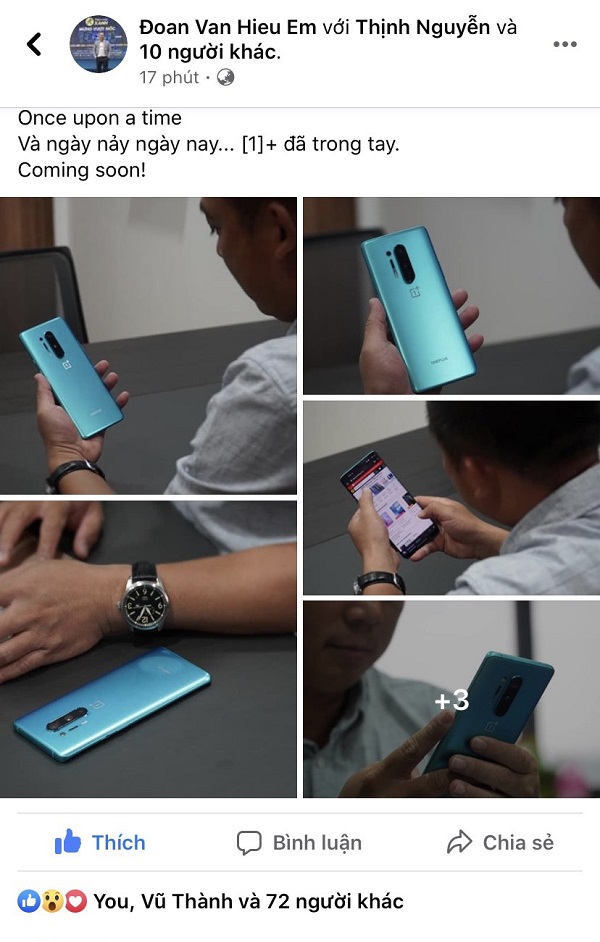 CEO Thế Giới Di Động bất ngờ chia sẻ loạt ảnh đang cầm trên tay một smartphone OnePlus bí ẩn, sắp được bán ra tại Việt Nam rồi sao? CEO Thế Giới Di Động bất ngờ chia sẻ loạt ảnh đang cầm trên tay một smartphone OnePlus bí ẩn, sắp được bán ra tại Việt Nam rồi sao?