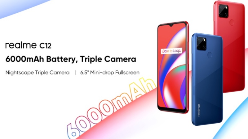 Realme C12 ra mắt Realme C12 ra mắt