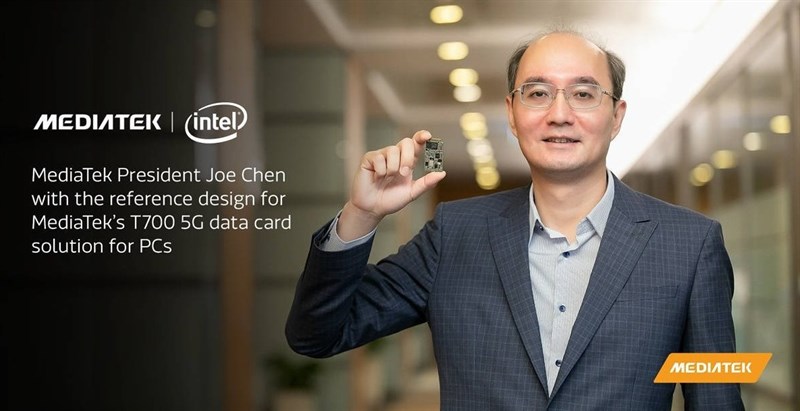 MediaTek vừa ra mắt T700 - modem 5G cho máy tính xách tay dùng chip Intel, sẽ có mặt trên thị trường trong thời gian tới