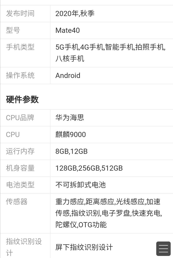 Huawei Mate 40 Huawei Mate 40