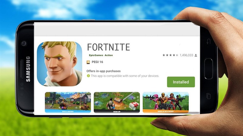 Cách tải game Fortnite trên Android khi đã bị xóa khỏi CH Play