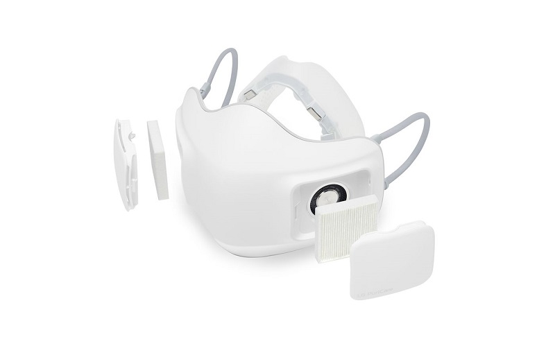 Chiếc khẩu trang độc đáo của LG có khả năng lọc không khí từ bên ngoài Chiếc khẩu trang độc đáo của LG có khả năng lọc không khí từ bên ngoài