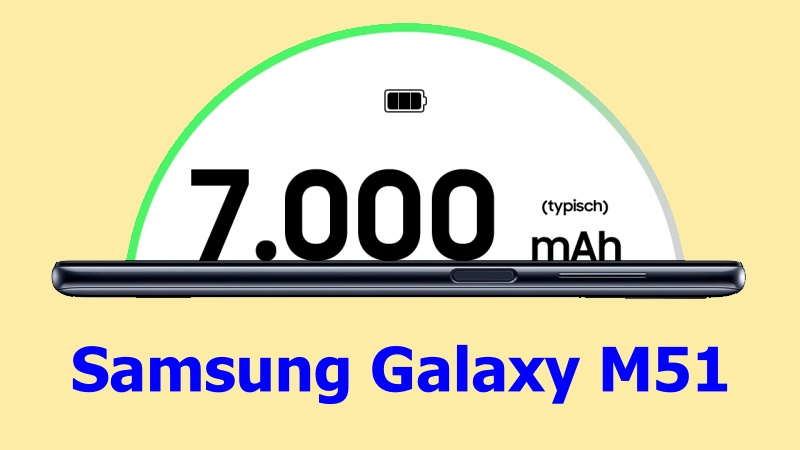 Samsung Galaxy M51 ra mắt