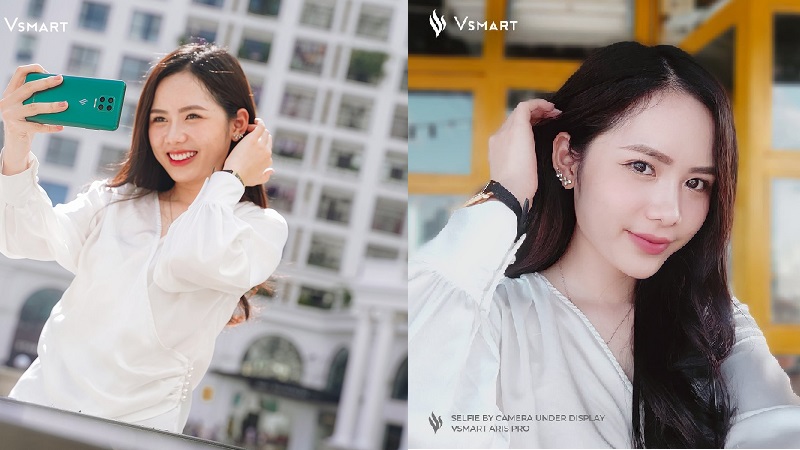 Hình ảnh selfie từ camera Vsmart Aris 5G Pro cho chất lượng cực tốt