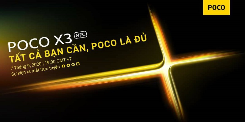 Sự kiện ra mắt POCO X3 Sự kiện ra mắt POCO X3