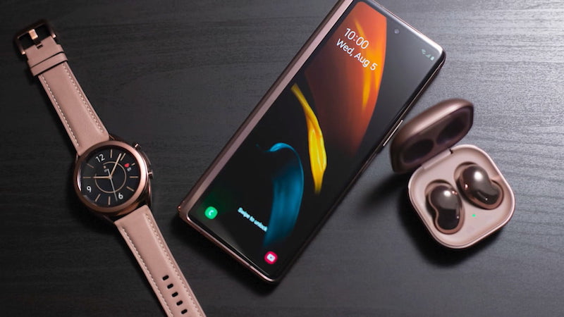 Galaxy Z Fold S có thể gập lại giống Surface Duo