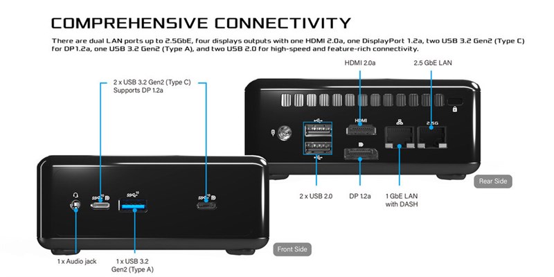 ASRock công bố máy tính mini 4X4 BOX-4000 Series sử dụng APU Ryzen 4000 Series ASRock công bố máy tính mini 4X4 BOX-4000 Series sử dụng APU Ryzen 4000 Series