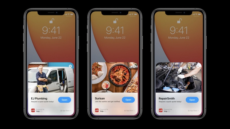 App Clip sẽ không có quảng cáo đi kèm App Clip sẽ không có quảng cáo đi kèm