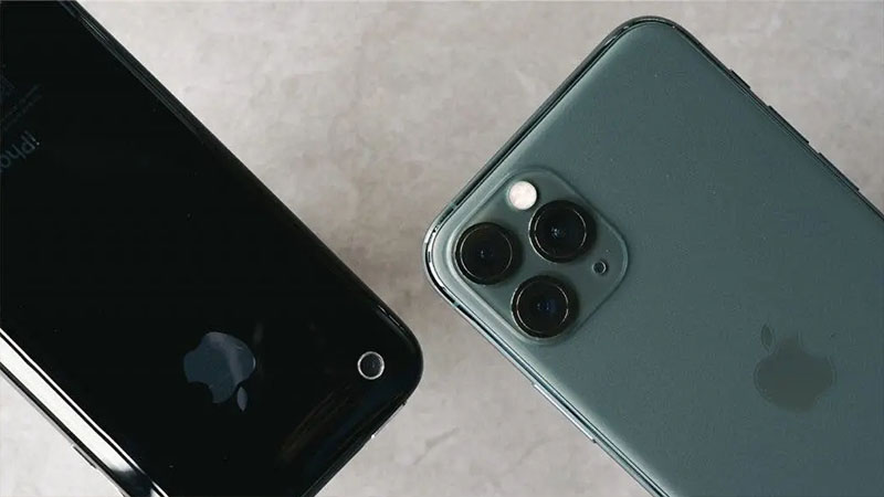 Thiết kế camera của iPhone 3GS vs iPhone 11 Pro