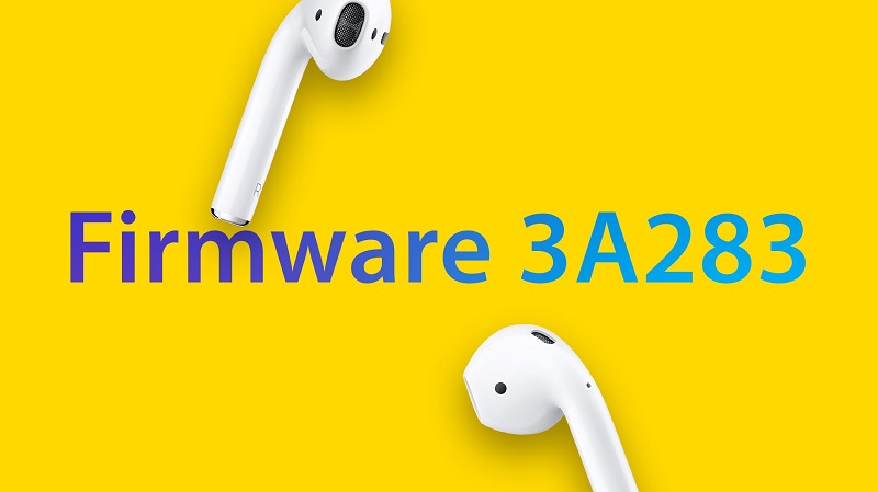 Apple phát hành phiên bản cập nhật firmware 3A283 cho bộ đôi tai nghe không dây AirPods 2 và AirPods Pro Apple phát hành phiên bản cập nhật firmware 3A283 cho bộ đôi tai nghe không dây AirPods 2 và AirPods Pro