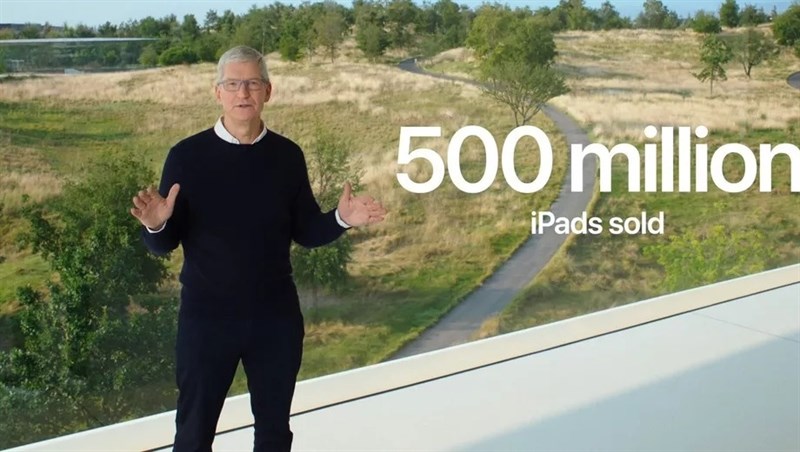 Quá ấn tượng, CEO Tim Cook của Apple tiết lộ: Apple đã bán được hơn 500 triệu chiếc iPad trong một thập kỷ qua Quá ấn tượng, CEO Tim Cook của Apple tiết lộ: Apple đã bán được hơn 500 triệu chiếc iPad trong một thập kỷ qua