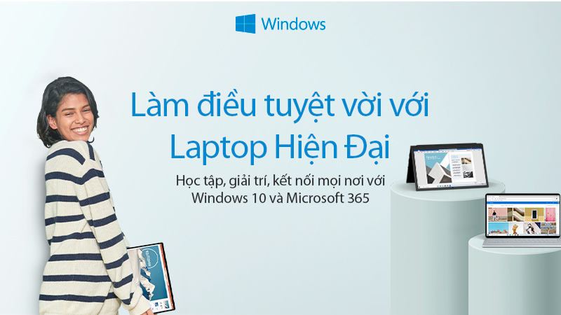 Làm điều tuyệt vời với Laptop Hiện Đại